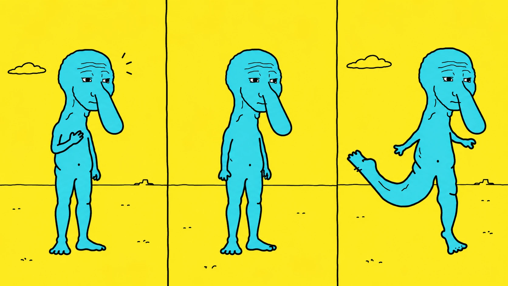 Three-panel SPIRITJAK story